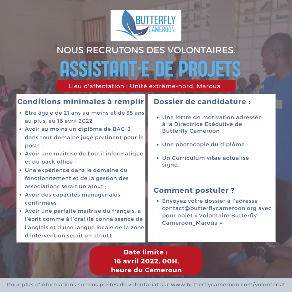 Assistant-e de projets