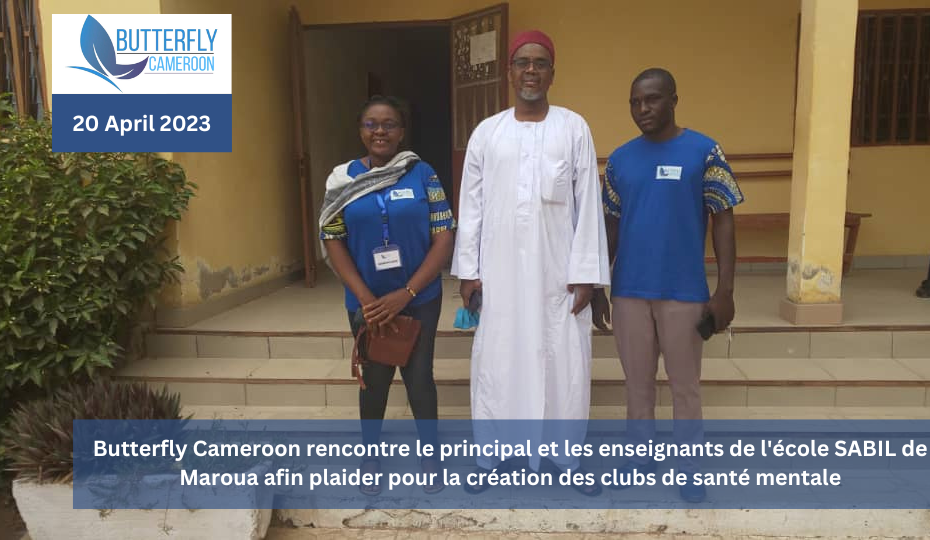 Butterfly cameroon création de clubs de santé mentale à maroua