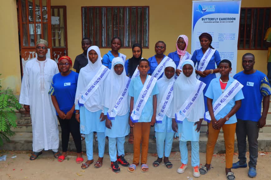 Ambassadeurs butterfly cameroon pour la santé mentale