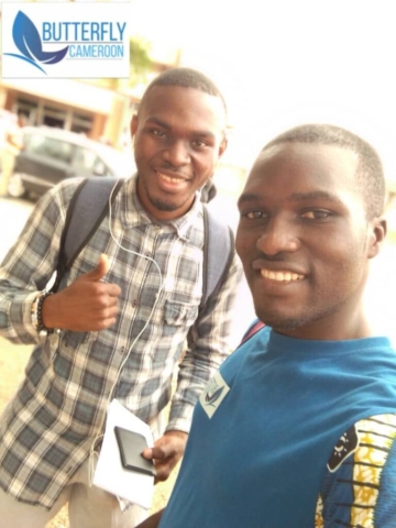 Arrivée du formateur graphiste à Maroua 2